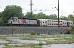 NJT 4108 with a 4 car shop move.